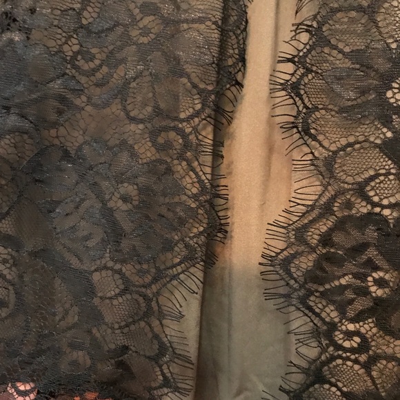 Sexy olive green/black lace top - Picture 6 of 6